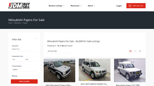 Mitsubishi Pajero For Sale: 43 JDM Mitsubishi Pajero Listings ... - mitsubishi pajero sport usa
