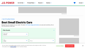 Best Small Electric Cars by Ratings | J.D. Power - small electric vehicles usa