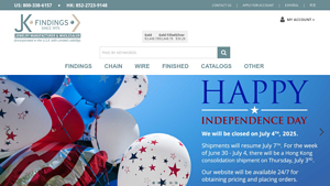 JK Findings | USA Jewelry Manufacturer and Wholesaler - jewelry manufacturers usa