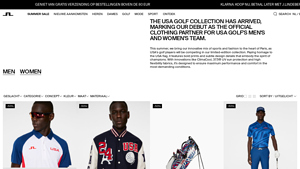 USA Golf Collection - J.Lindeberg - usa olympic golf apparel