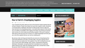 How to Find U.S. Dropshipping Suppliers | JohnnyFD.com - dropship distributors usa