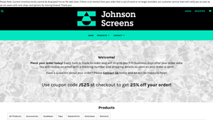 Home Johnson Screens Employee Apparel - johnson screens usa