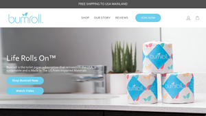 Bumroll | Made in USA & Sustainable Toilet Paper Subscription Company ... - toilet paper made in usa