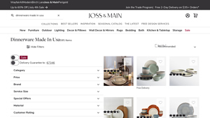 Dinnerware Made In Usa - Joss & Main - dishware sets made in usa