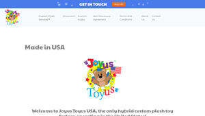 Made in USA - Joyus Toyus Custom Plush Toys - stuffed toys made in usa