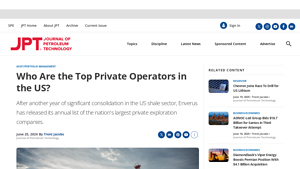 Who Are the Top Private Operators in the US? - JPT - largest privately owned company in the usa