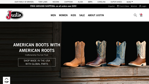 Justin Boots | Shop Best Selling Cowboy Boots | Official Site - best western boots made in usa