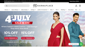 Shop Online for Kurtis, Sarees, Lehengas, Jewelry and more from India - best place to buy indian clothes online in usa