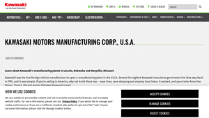 Kawasaki Motors Manufacturing Corp., U.s.a. - motorcycles made in usa