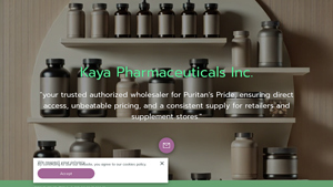 Kaya Pharmaceuticals Inc. | Vitamins Wholesaler in Los Angeles, CA - wholesale supplements distributors usa