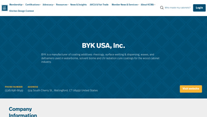 BYK USA, Inc. | KCMA - byk usa inc