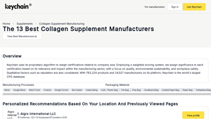 The 13 Best Collagen Supplement Manufacturers - Keychain.com - collagen manufacturers usa