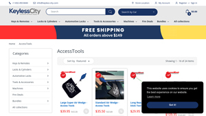 AccessTools - Keyless City - access tools usa