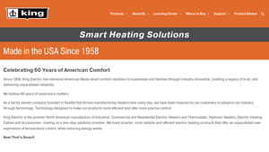 Made in the USA Since 1958 - King Electric - space heaters made in the usa