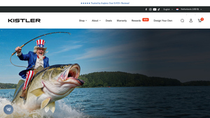 KISTLER Custom Fishing Rods - KISTLER Fishing - fishing rods made in usa
