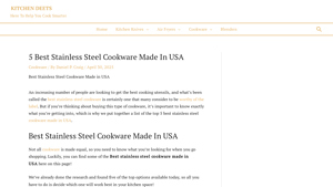 5 Best Stainless Steel Cookware Made In USA - Kitchen Deets - best stainless steel cookware made in usa
