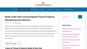 Made in the USA: Uncovering the Tissue Products Manufactured in America - toilet paper made in usa