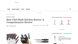 Best USA Made Kitchen Knives: A Comprehensive Review - best kitchen knives made in usa