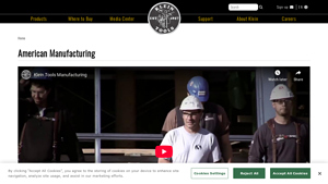 American Manufacturing - Klein Tools - tools manufactured in the usa