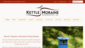 Kettle Moraine Woodworking - American-Made Bird Feeders