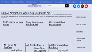 LakeAir Air Purifier ~ Made in the USA - air purifier made in usa
