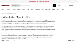 Designer Ceiling Lights | Proudly Made in the USA — Lamps Expo - light fixtures usa