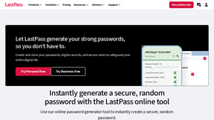 Password Generator - LastPass - generators made in the usa
