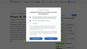 Where is Pitman, NJ, USA on Map Lat Long Coordinates - pitman usa