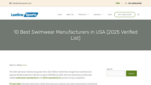 10 Best Swimwear Manufacturers in USA (2025 Verified List) - swimsuit manufacturers usa