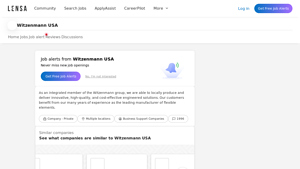 Witzenmann USA company overview, insights, and reviews | Lensa - witzenmann usa llc troy mi