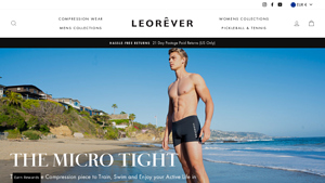 Leorêver - Balanced Compression Wear & Luxury Activewear | Made in Usa - athletic wear made in usa