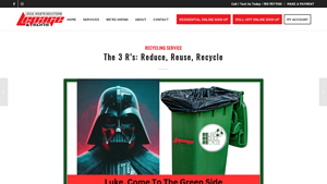 The 3 R's: Reduce, Reuse, Recycle - LePage & Sons Inc. - example of reusable