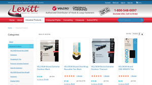 Hook and Loop Fasteners by Velcro® USA - Levitt Industrial Textile - velcro usa inc