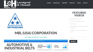 MBL (USA) Corporation - Giga Torque GX Belting