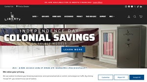 Liberty Safe - America's #1 Gun Safes, Fire Safes and Home Safes - safes made in usa