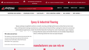 Epoxy & Industrial Flooring Solutions | Life Specialty Coatings - epoxy floor coating manufacturers usa