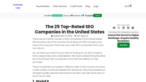 The 25 Top-Rated SEO Companies In The United States - LinkDaddy® - best seo company in usa
