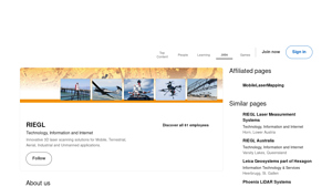 RIEGL - Laser Scanning Solutions