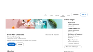 Belle Aire Creations - Chemical Manufacturing Solutions