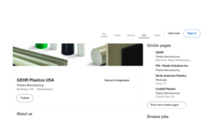 GEHR Plastics - Semi-Finished Thermoplastics