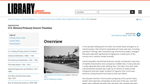 Rise of Industrial America, 1876-1900 - Library of Congress - industrial revolution in usa