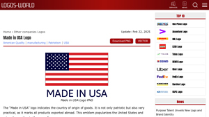 Made in USA Logo, symbol, meaning, history, PNG, brand - made in the usa emblem