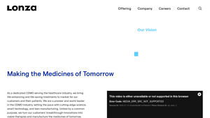 Lonza | A Dedicated CDMO Serving the Healthcare Industry - particle accelerator locations in usa