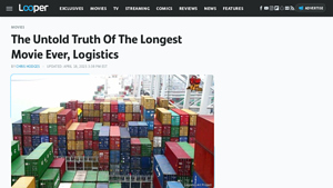 The Untold Truth Of The Longest Movie Ever, Logistics - Looper - longest movie ever made usa