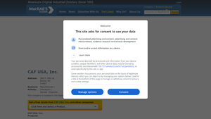 CAF USA, Inc. | Elmira, NY - Macrae's Blue Book - caf usa inc