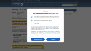 Solvay USA Inc. | Vernon, TX - Macrae's Blue Book - solvay usa inc