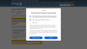 Ahold USA INC | Quincy, MA - Macrae's Blue Book - ahold usa inc