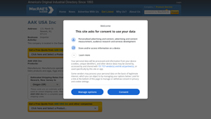 AAK USA Inc | Newark, NJ - Macrae's Blue Book - aak usa inc