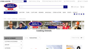 Cooking Utensils - Kitchen Gear - Made In America Store - usa made kitchen tools