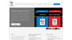 Made in the USA Brand & Logo Certification Mark for American Made Products - made in the usa emblem